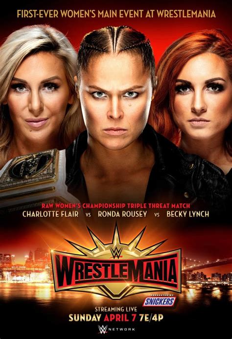 Wwe Announces Ronda Rousey Becky Lynch And Charlotte Flair Will Be In