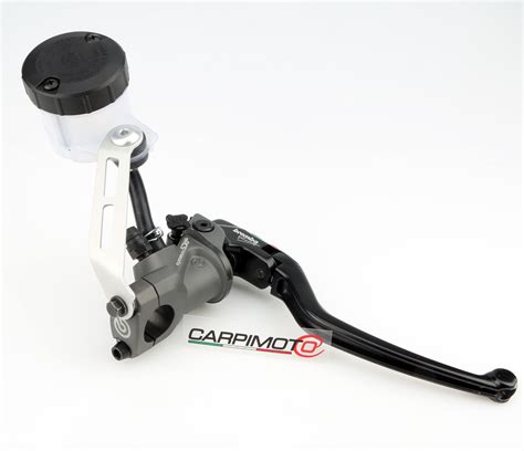 Brembo radial brake master cylinder 19rcs corsacorta + oil tank kit triumph stre. Brembo Radial Brake Master Cylinder RCS19CCPK