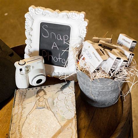 Leaving most couples with a nearly empty book at the end of the big day. Real Weddings | Fall wedding diy, Polaroid guest book ...
