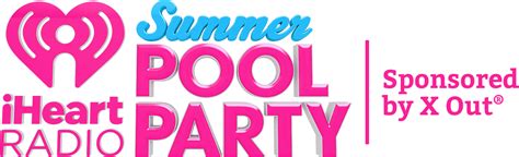 Iheartradio Summer Pool Party Shadow Iheartradio Pool Party Logo