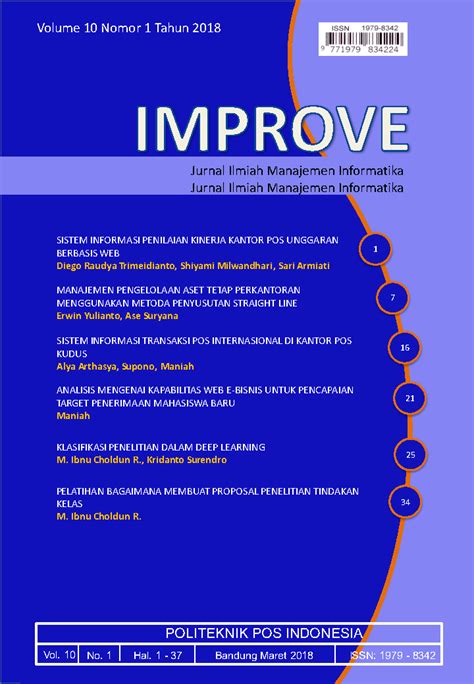 Sistem informasi manajemen atau sim (bahasa inggris: Jurnal Internasiol Sistem Informasi Manajemen - Contoh Jurnal Internasional Sistem Informasi ...