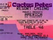 Cactus petes gala showroom information and schedule. America Rings in 1998 in Jackpot