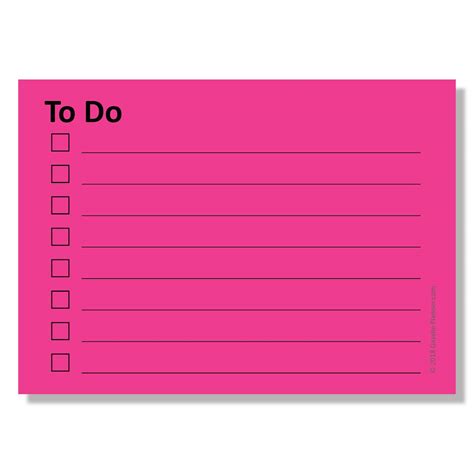 Buy Gazelle To Do List Sticky Notes With Lines X In Pads