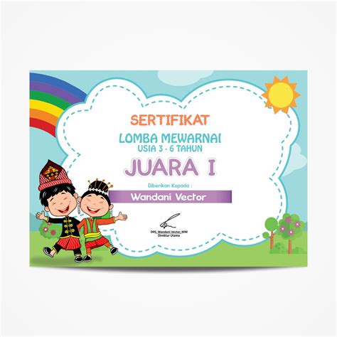 Kisah dua gadis belia berusia 16 tahun yang jadi korban eksploitasi. Contoh Gambar Piagam Lomba Mewarnai Tk - KataUcap