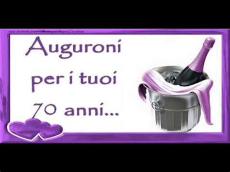 Ricorrenza compleanno san valentino nascita e battesimo natale festa della mamma festa del papà festa dei nonni matrimonio anniversario di matrimonio trasferimento addio. Tanti Auguri 70 anni! - YouTube