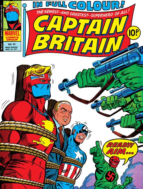 Captain Britain 1976 23 Comic Issues Marvel