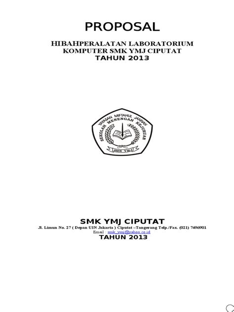 Proposal Lab Komputer Pdf