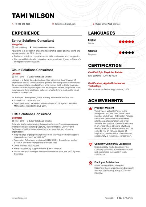 All duties and responsibilities that i had to do. Business Consultant Resume Sample | HQ Template Documents