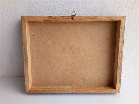 Photo Board Wood Picture Frames Wall Hanging Retro Vintage Art | Etsy