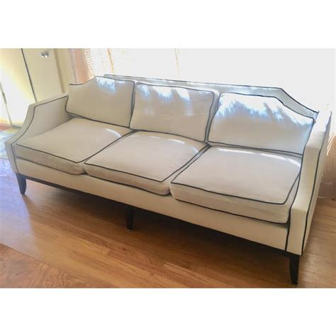 People interested in jonathan adler leather sofa also searched for. Jonathan Adler "Woodhouse" Sofa | Chairish