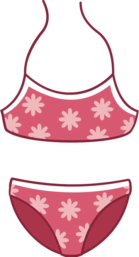 Bathing Suit Female Clipart