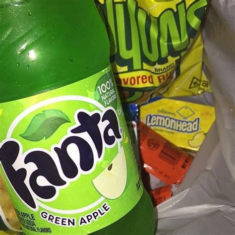 𝑭𝒐𝒍𝒍𝒐𝒘 𝒎𝒆 𝒆𝒖𝒑𝒉𝒐𝒓𝒊𝒂𝒃𝒂𝒃𝒚🍭 Green Apple Fanta Can Food