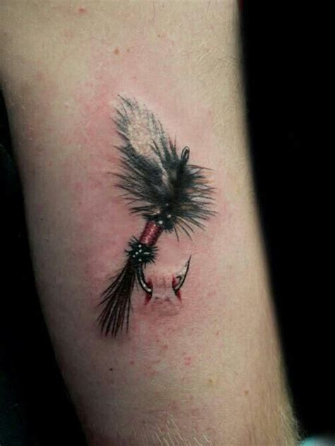 The innovative and unique designs are a treat for the eyes. Fish hook | Fly fishing tattoo, Small fish tattoos, Fly tattoo