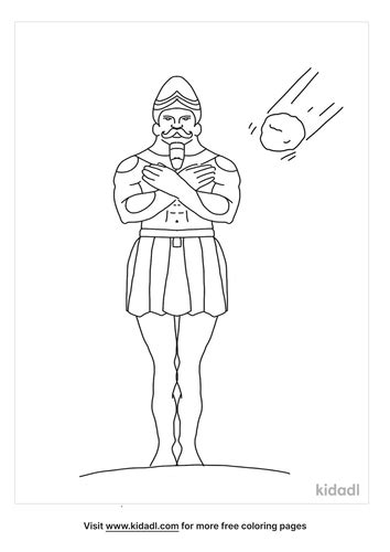 Daniel And Nebuchadnezzar S Dream Coloring Page Free Bible Coloring