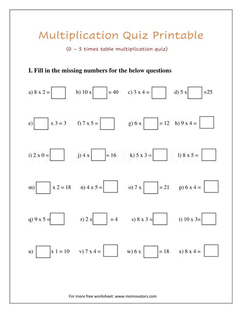 Year 2 multiplication worksheets pdf