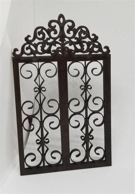Explore the widest collection of home decoration and construction products on sale. Miniature dollhouse wrought iron style decorative panel 1 ...