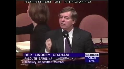 Which often contains some truth including a fact, event or quote that has. 1998-12-18 Lindsey Graham Addresses Future Trump - YouTube