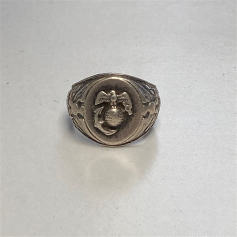 World War Ii Us Marine Corps Sterling Silver Ring The War Store And