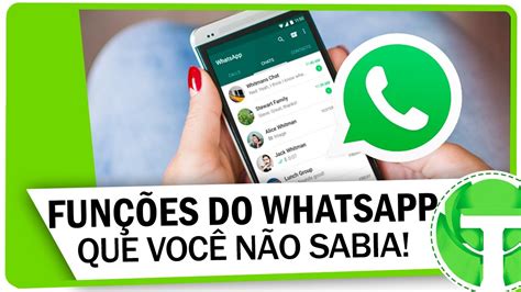 5 Novidades Do Whatsapp Que Você Não Sabia Youtube