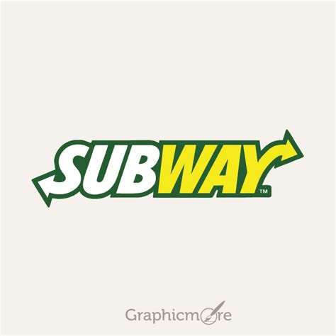 Download Subway Logo Design Free Vector File - GraphicMore ...