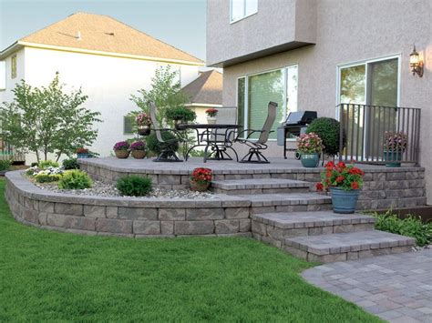 Home Raised Patio Ideas Astonishing On Home Throughout 27 Best Images