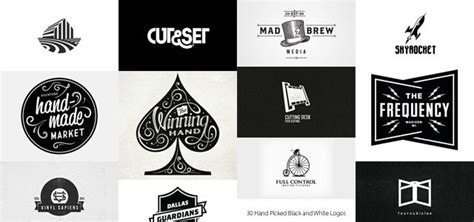 30 Hand Picked Black And White Logos Beautiful Logos Design