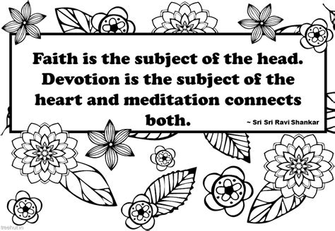 Collection by heather cacy • last updated 12 weeks ago. Meditation Quotes Coloring Pages by Sri Sri Ravi Shankar