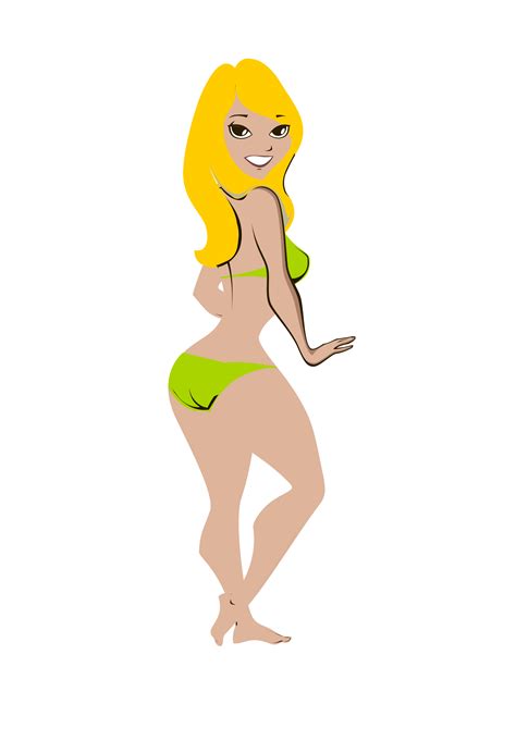 Clipart Bikini Girl