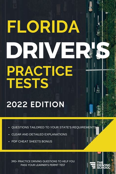 Buy Florida Driver’s Practice Tests: +360 Driving Test Questions To