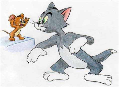Maybe you would like to learn more about one of these? Draw Tom And Jerry. Famous Cartoon Characters Tutorial.