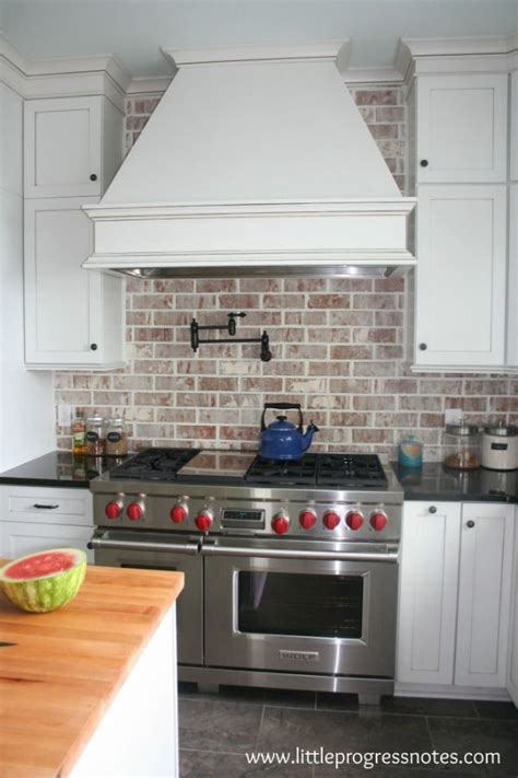 Kitchen backsplashes come in many shapes and sizes, as well as textures! Brick Backsplashes: Rustic and Full of Charm | kitchen ...