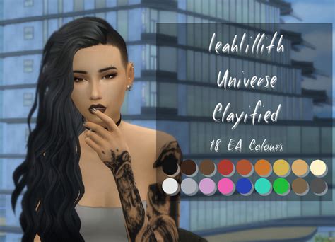 Alionthesims Leahlillith Universe Clayified I Love This Side Shaved