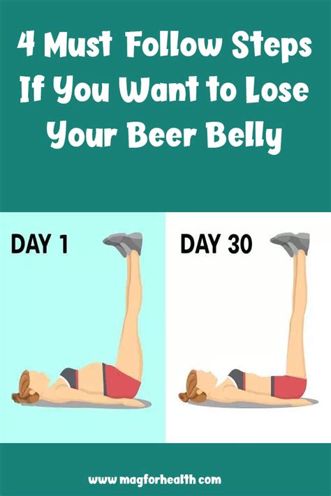 How to lose beer bellies. Pin on Fitness & Health