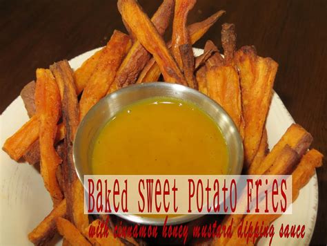 Use cornstarch to keep them crispy. Two Magical Moms: Baked Sweet Potato Fries with Cinnamon Honey Mustard Dipping Sauce