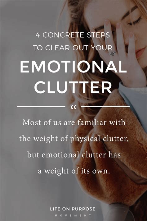 How to Let Go of Your Emotional Clutter: 5 Clear Steps | Emotional