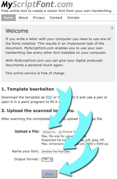 It will digitize your handwriting and turn it into a font. How to Turn YOUR Handwriting into a Font for FREE! | How ...