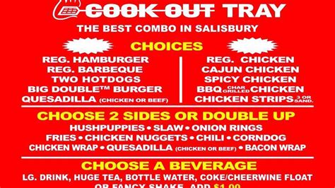 Cook out® restaurants serves the best combo in 10 different states and counting! Cook Out (restaurant)