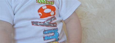 How To Applique A Onesie With Silhouette Cameo Applique Onesie First