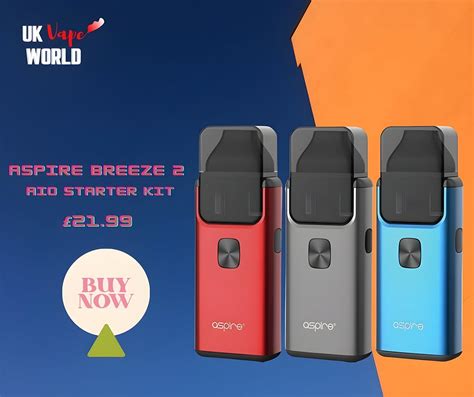 Aspire Breeze 2 Aio Starter Kit Uk Now With A 1000mah Buil Flickr