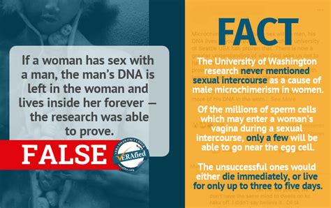 Vera Files Fact Check No A Mans Dna Will Not Live Forever In A