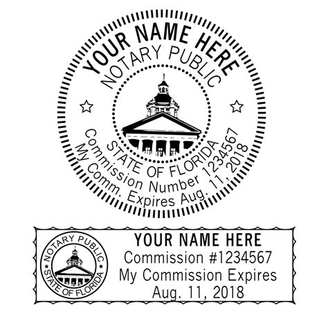 Notary bonding provides everything you need to become a notary in indiana such as renewals, insurance and supplies for all notary services and needs in indiana. Florida Notary Stamp | Order Online | Fast Shipping ...