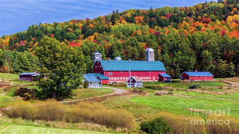 Autumn In Barnet Vermont Photograph By Scenic Vermont Photography