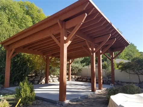 Mono Pitch Roof Diy Pavilion And Arbor Western Timber Frame