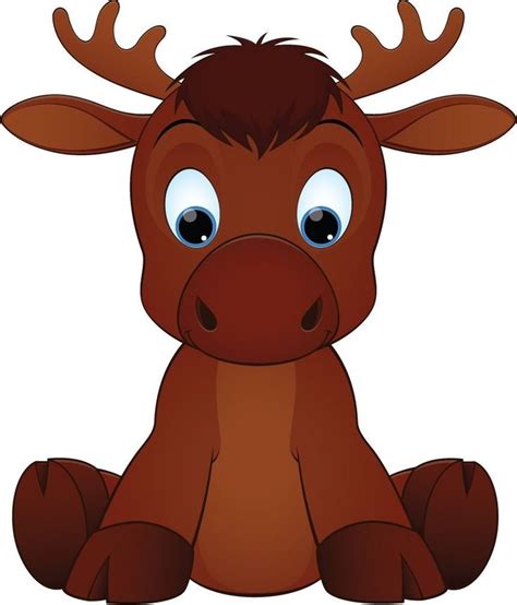 Funny Moose Baby Home Decal Vinyl Sticker 12 X 14 Details Can Be