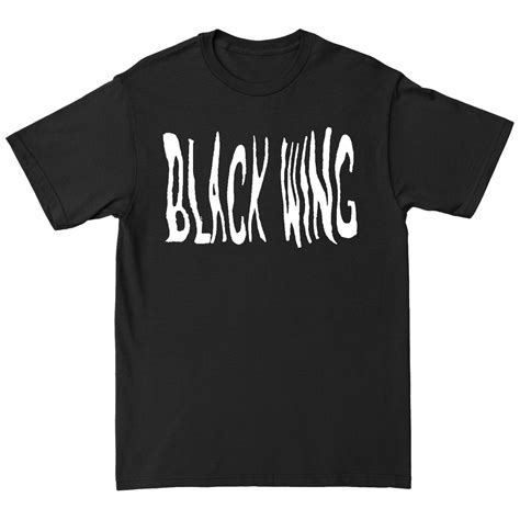 Black Wing Logo Black T Shirt Deathwish Inc Europe