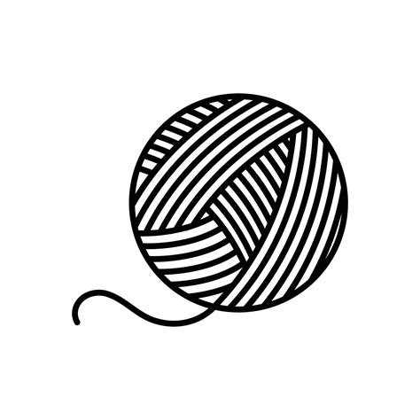 Wool Yarn Logo Icon Design Vector Vector Art At Vecteezy