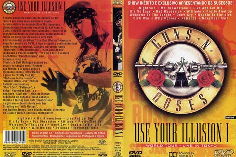 Guns n' roses is an american hard rock band from los angeles, california.formed in 1985, the group originally consisted of vocalist axl rose, lead guitarist tracii guns, rhythm guitarist izzy stradlin, bassist ole beich and drummer rob gardner. Live Rock!!!: Guns N' Roses Use Your Illusion I DVD FULL