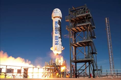Amazon Founders Reused Rocket Successfully Launches Lands