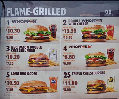 Order from the official burger king delivery website now. Pictures Of Burger King Menu Prices 2020 Philippines : Menu at Burger King restaurant, Auckland ...