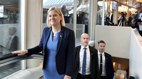 Andersson clears vote to become Sweden's first female prime minister